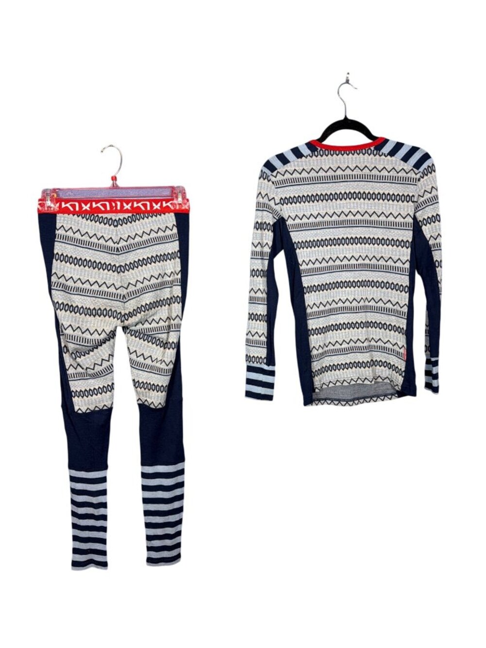 Kari Traa Åkle Blue Thermal Base Layer SET Medium Top/Bottom MSRP$240 - Picture 6 of 17